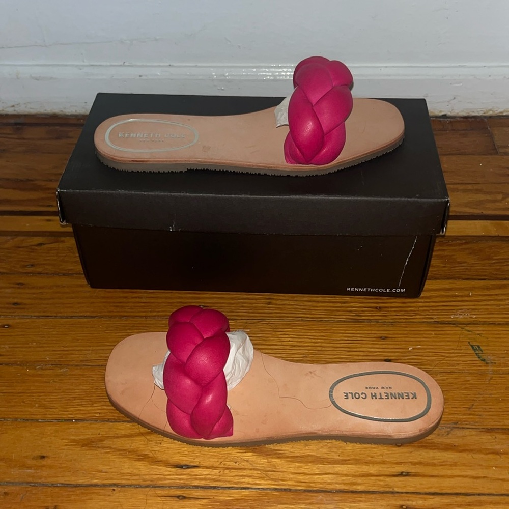 Kenneth Cole Nellie Braid Sandals